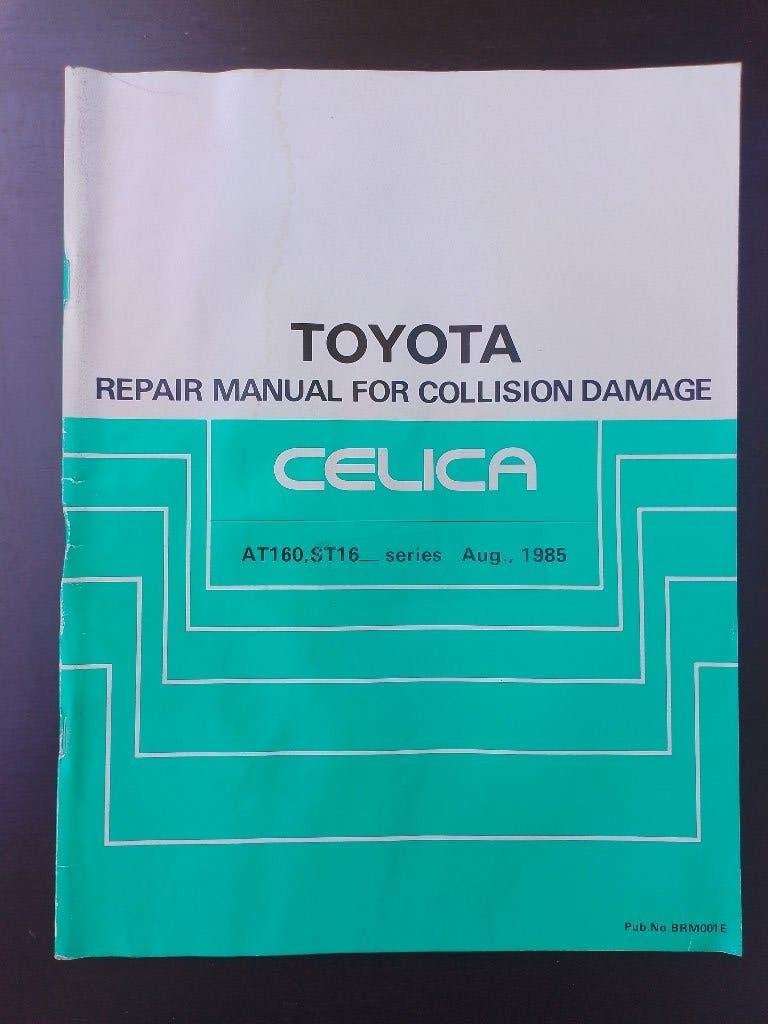 Toyota Celica AT160 ST160 dealer werkplaatsboek Carrosserie, Boeken, Ophalen of Verzenden, Gelezen, Toyota