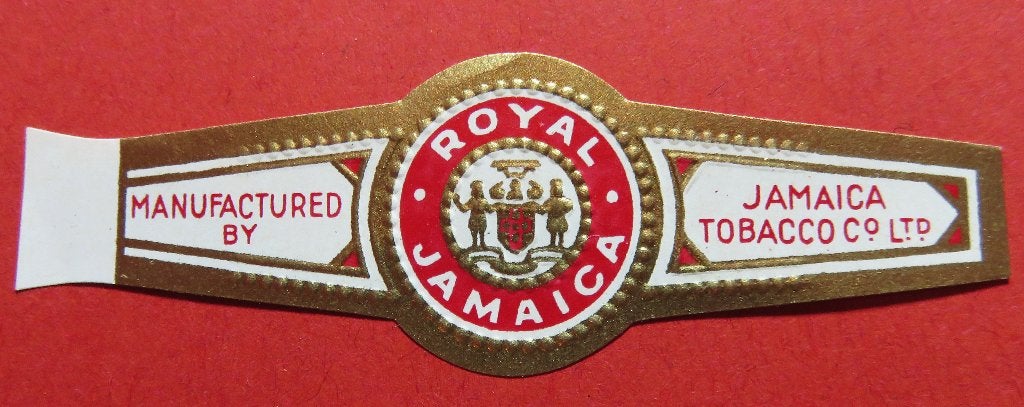 Sigarenbandje Royal Jamaica, Verzenden, Gebruikt, Sigarenbandjes