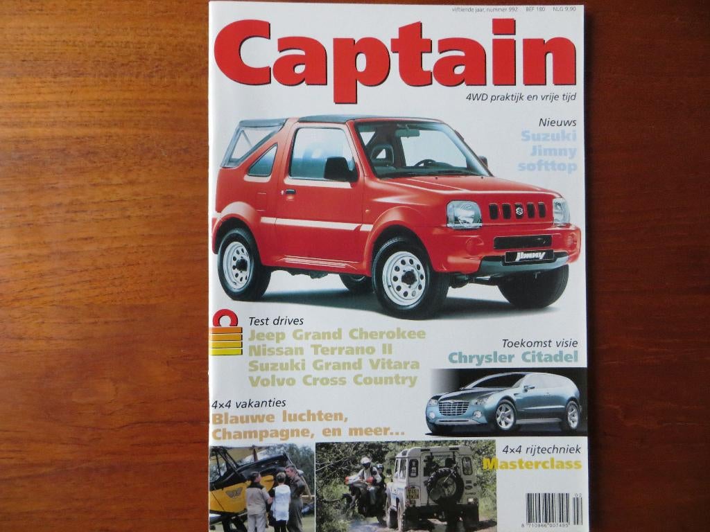 Captain 4WD 992 Suzuki Jimny, Jeep Grand Cherokee, Terrano, Ophalen of Verzenden, Nieuw, Nissan