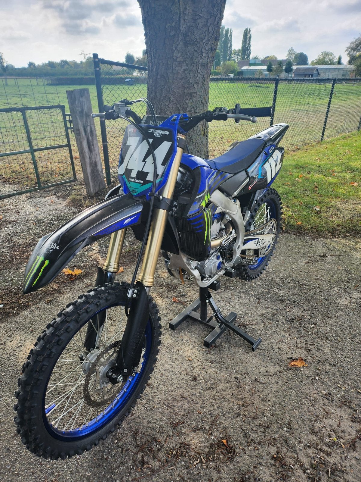 Yamaha 250 4 takt 45 uur gelopen, Fietsen en Brommers, Ophalen