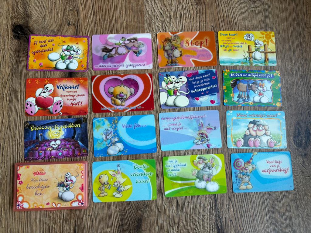 Diddl pasjes funcards kaartjes, Ophalen of Verzenden, Nieuw, Papier, Kaart of Schrift