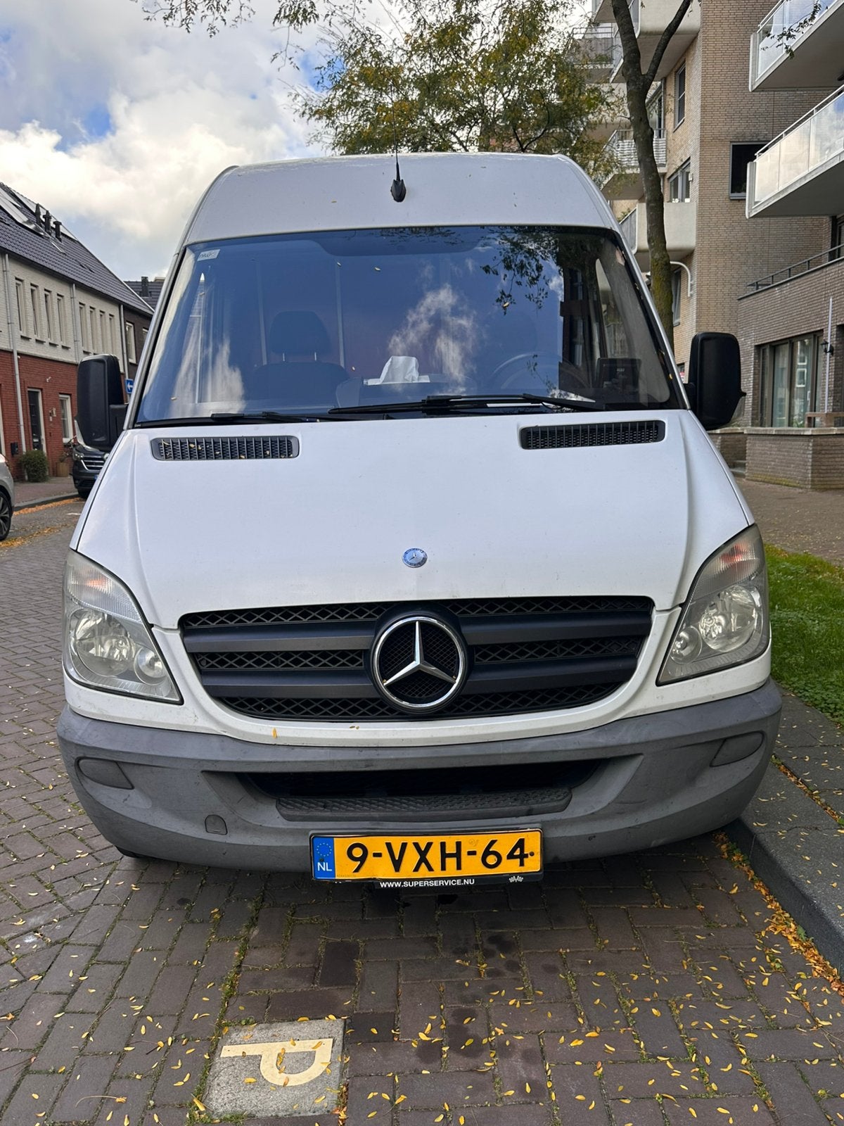 Mercedes-Benz Sprinter 2.1 CDI 70KW, Euro 5, Zwart, Wit, 2143 cc