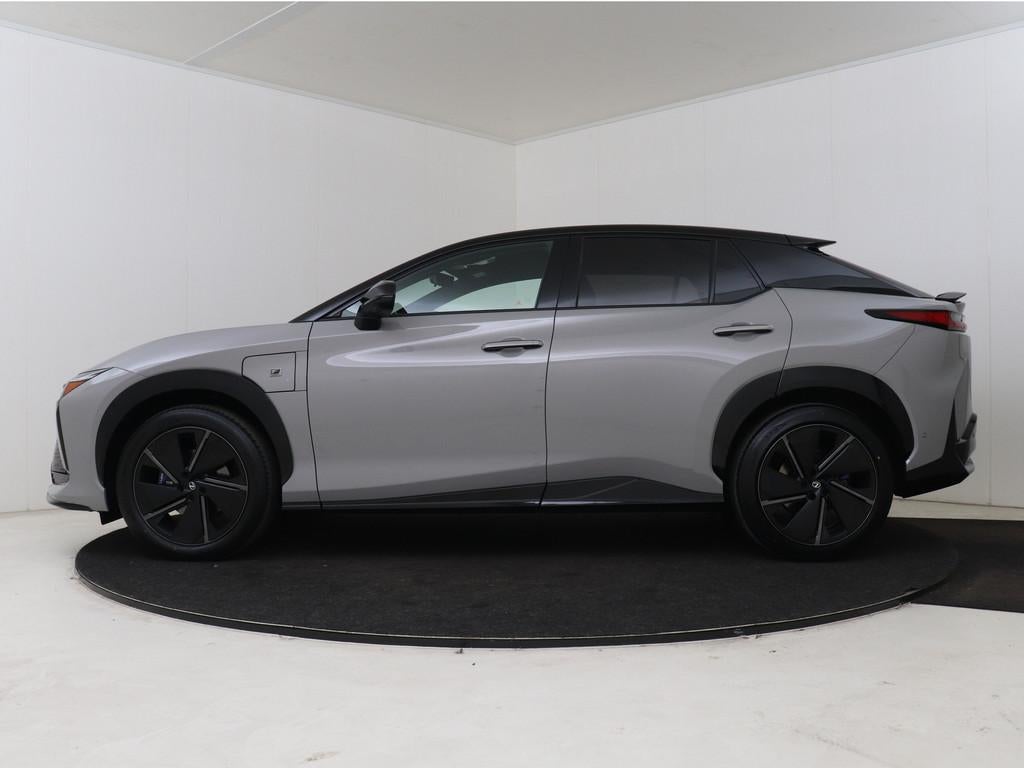 Lexus RZ 550e DIRECT 4 F SPORT 77 kWh | Mark Levinson | Pano, Automaat, 12 maanden, Zwart, Alcantara