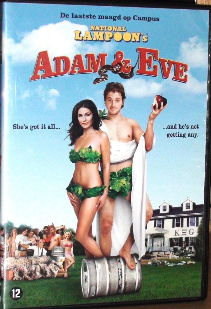 dvd adam and eve, Alle leeftijden, Ophalen of Verzenden, Zo goed als nieuw, Romantische komedie