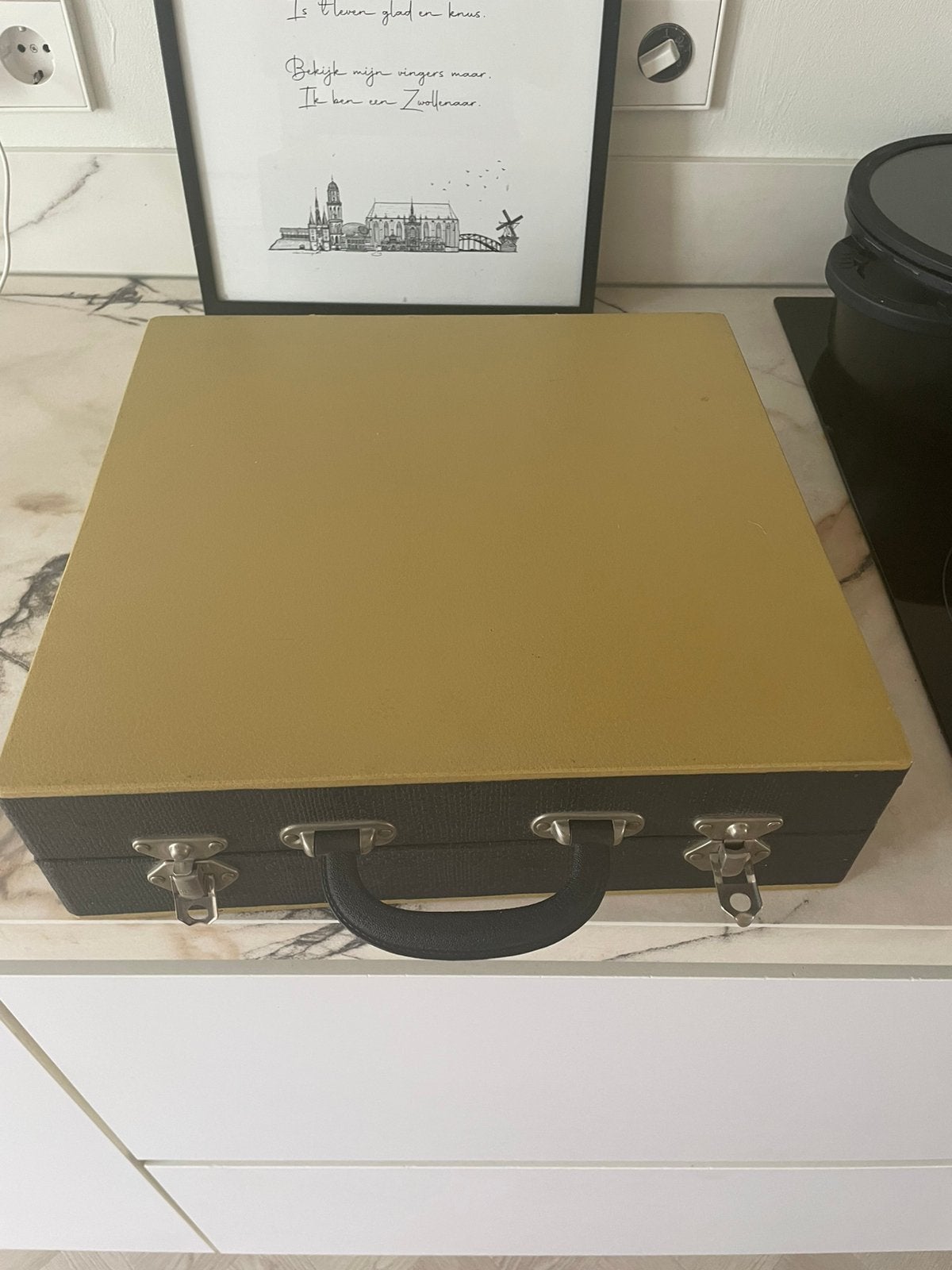 Koffer voor lps, Ophalen of Verzenden, 1960 tot 1980, Overige formaten