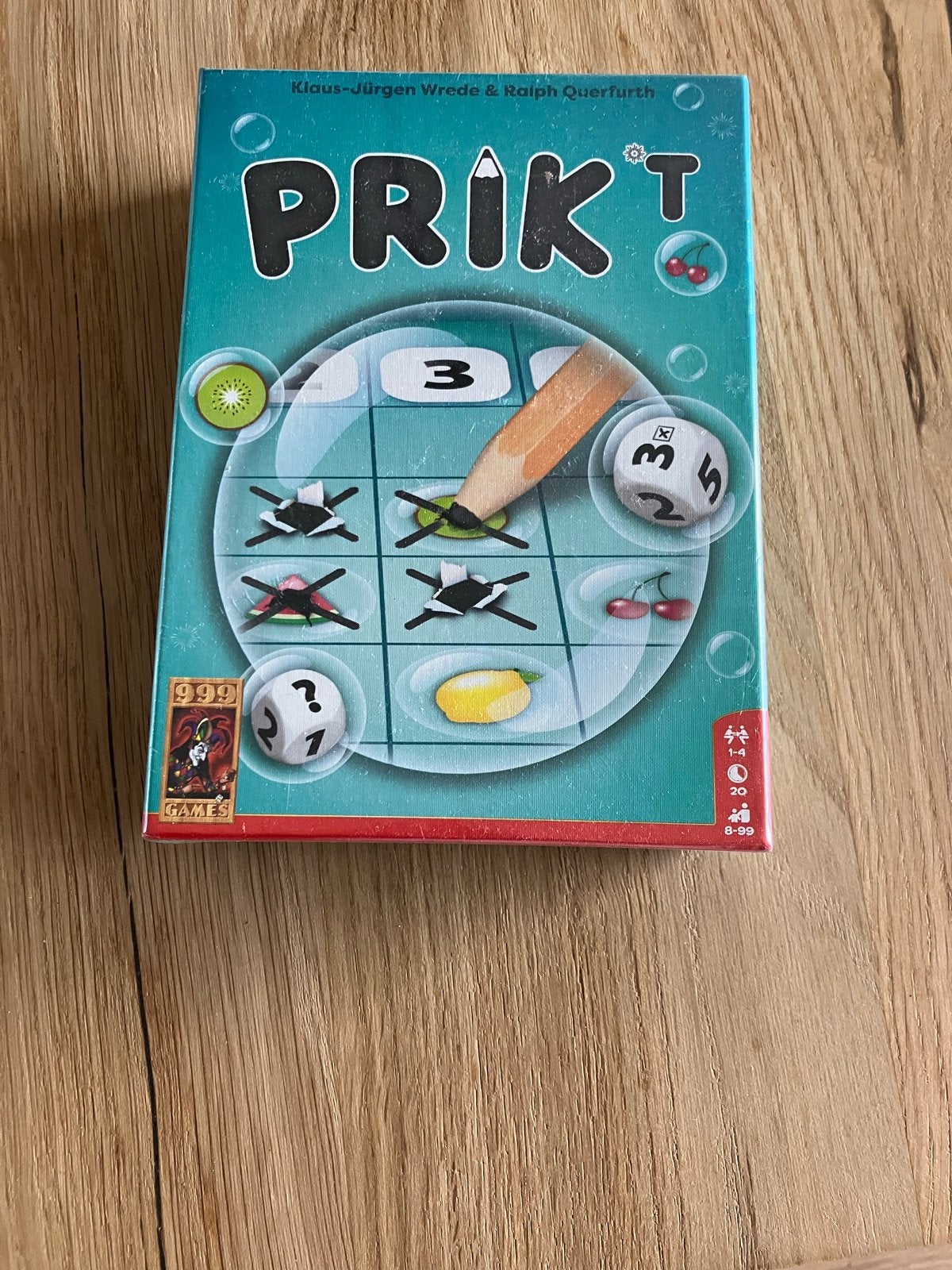 Prik! Bordspel - Nieuw in seal, Hobby en Vrije tijd, Gezelschapsspellen | Bordspellen, Een of twee spelers, Ophalen of Verzenden