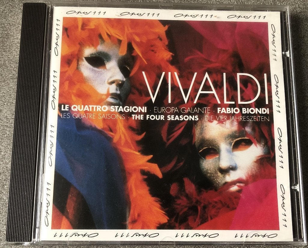 VIVALDI-LE QUATTRO STAGIONI-EUROPA GALANTE- FABIO BIONDI, Ophalen of Verzenden, Barok, Zo goed als nieuw, Vivaldi