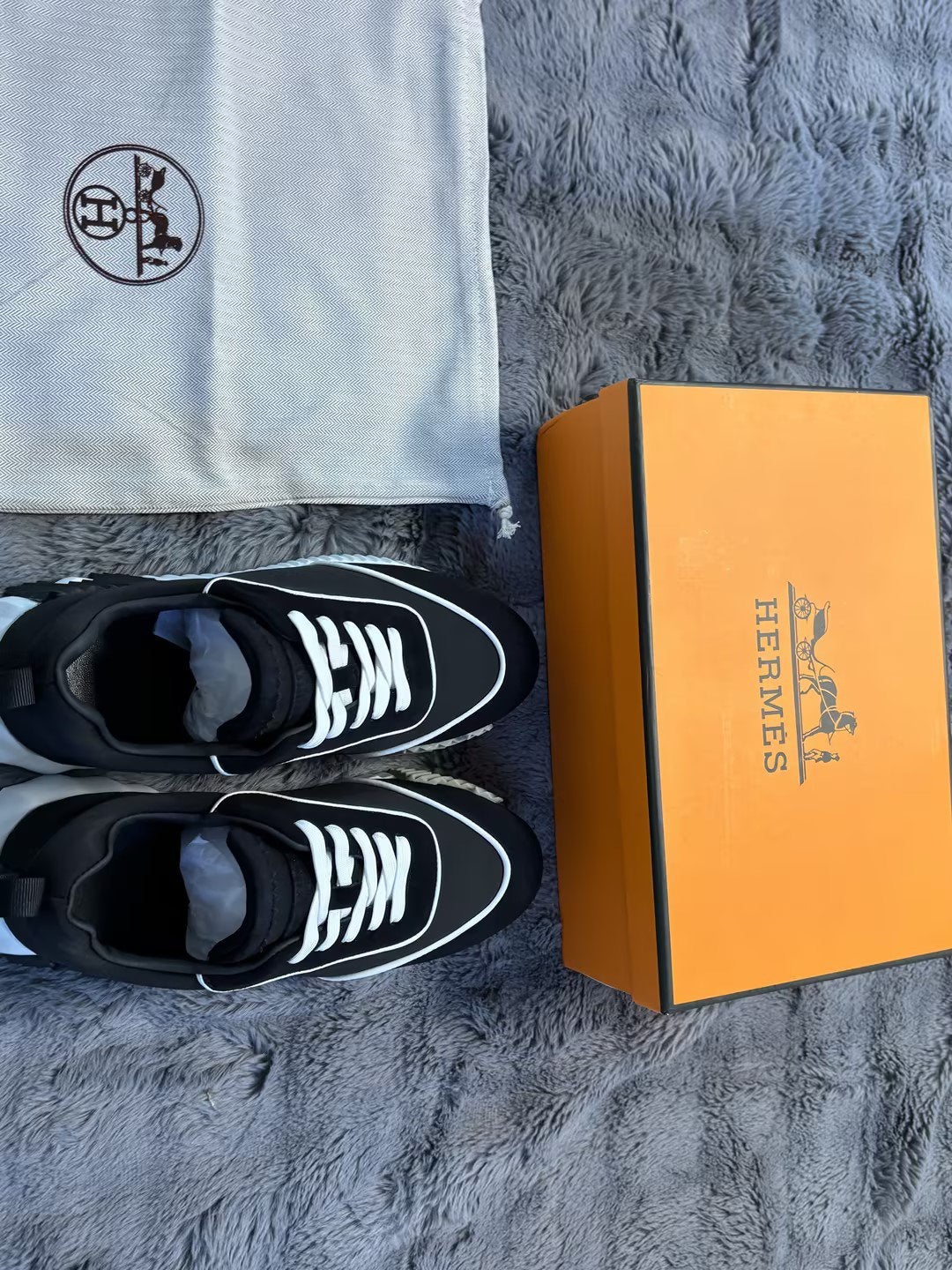 Hermes schoenen, Kleding | Heren, Verzenden, Zo goed als nieuw, Zwart, 115 cm of meer