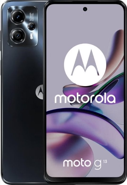 ZGAN: Motorola Moto G13, 4GB/128GB, Matte Charcoal, Overige modellen, Overige kleuren, Verzenden, Touchscreen