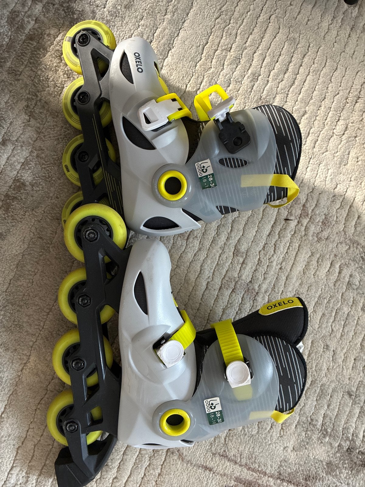 Oxelo rolschaatsen maat 28-30, verstelbaar, Sport en Fitness, Ophalen of Verzenden, Gebruikt, Overige typen, Overige merken