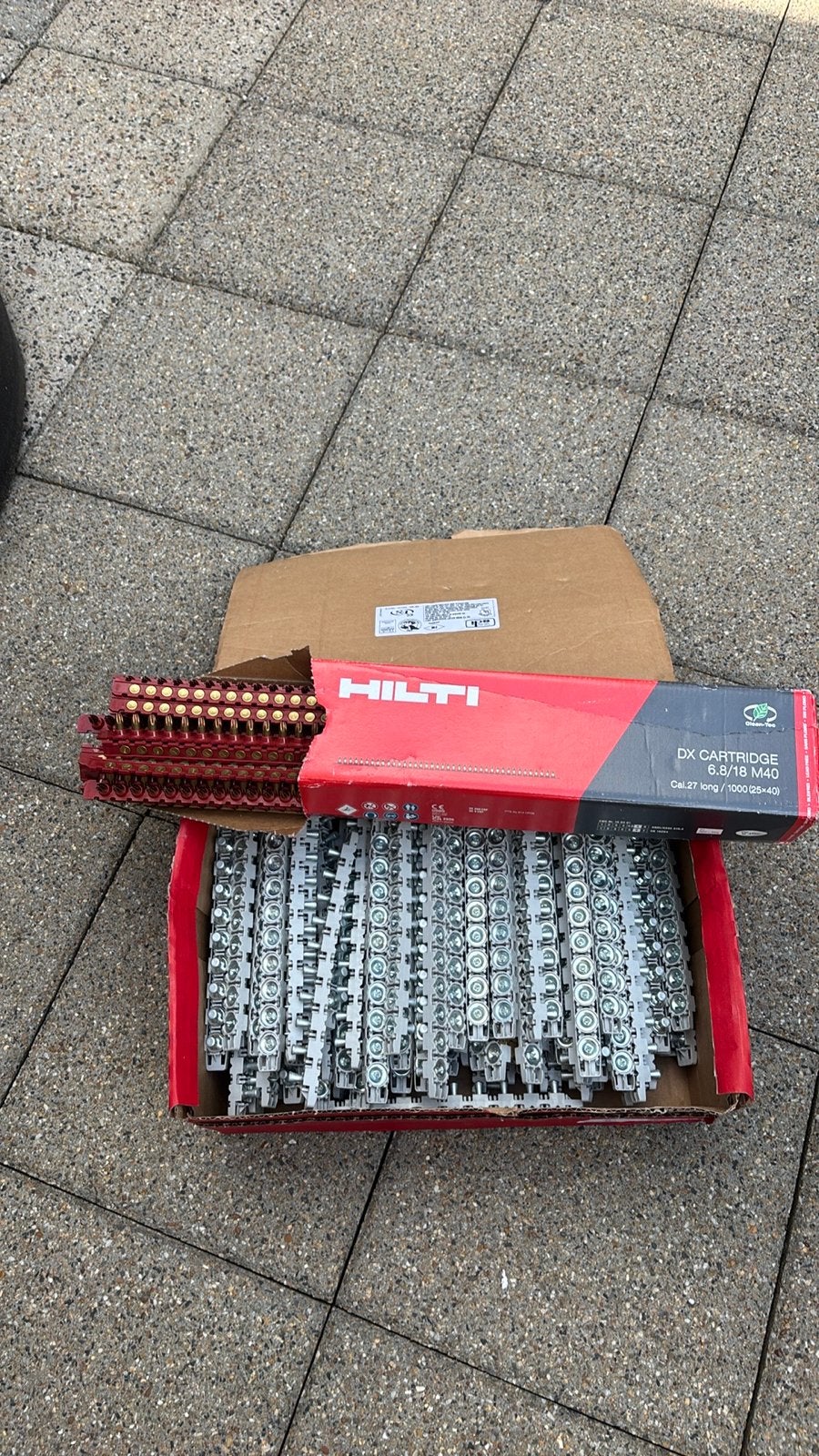 Hilti Schietnagels en Patronen voor Dakhamer (1000 stuks), Ophalen of Verzenden, Nieuw, Overige typen, Hilti