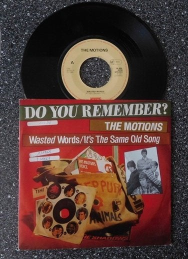 The Motions - wasted words & it's the same old (vanaf € 4,50, Verzenden, Zo goed als nieuw, Pop