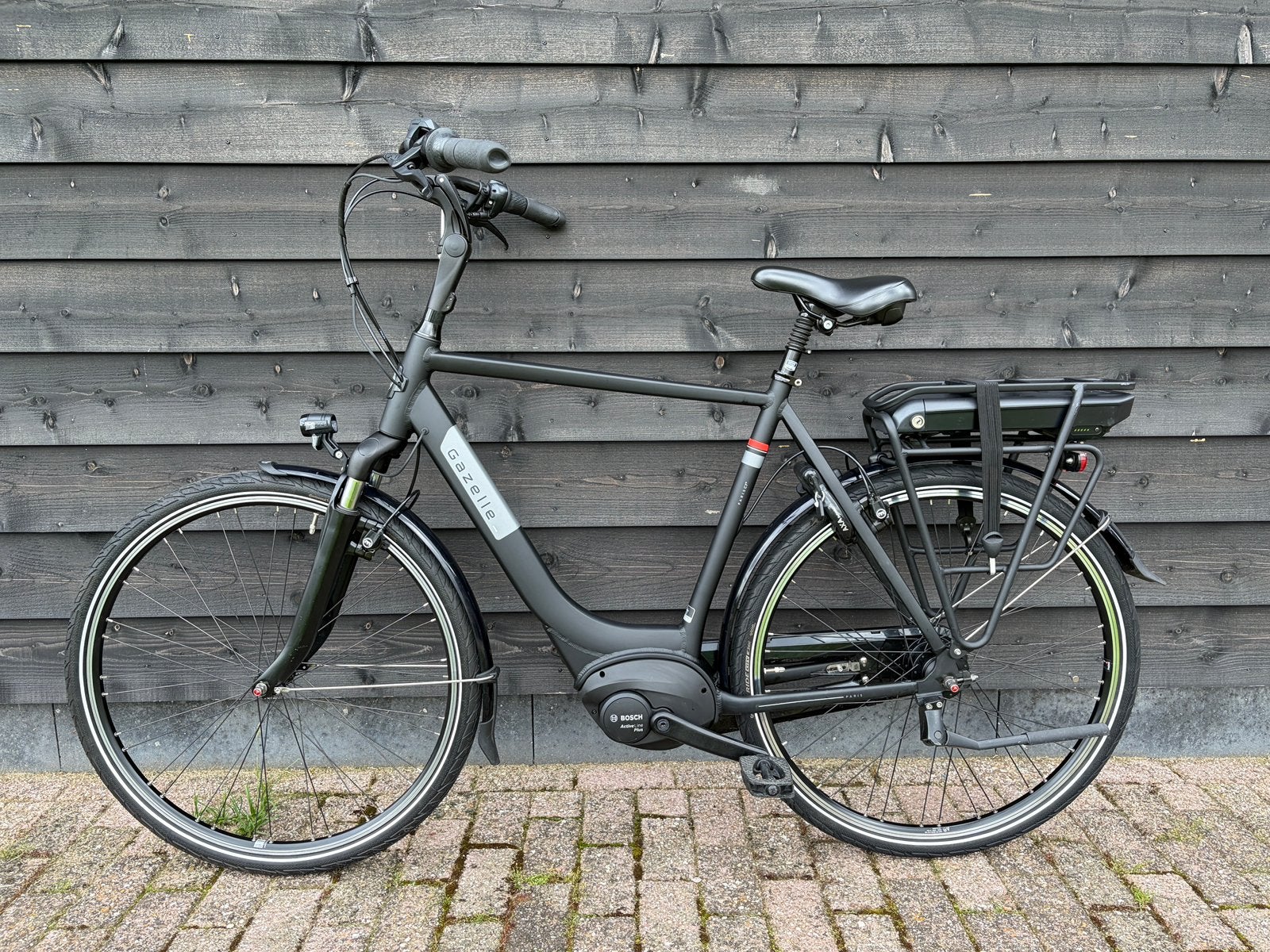 Gazelle Paris C7+HMB/Nieuwstaat!/Bosch/4200KM/400WH Accu/H61, Fietsen en Brommers, Elektrische fietsen, Ophalen, Zo goed als nieuw