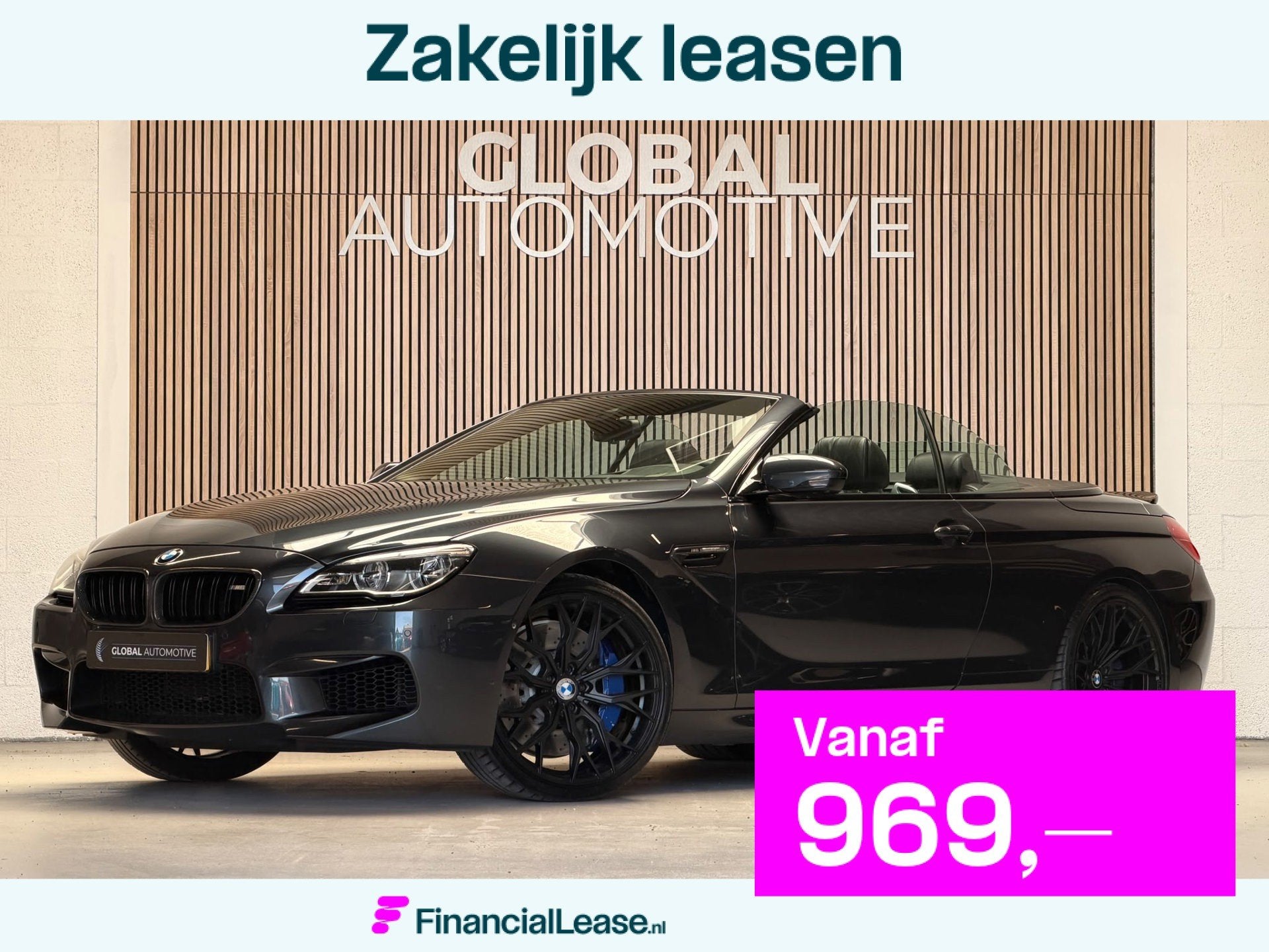BMW 6-serie Cabrio M6 - SOFTCLOSE - BANG & OLUFSEN - CAMERA, Automaat, Achterwielaandrijving, Gebruikt, Cabriolet