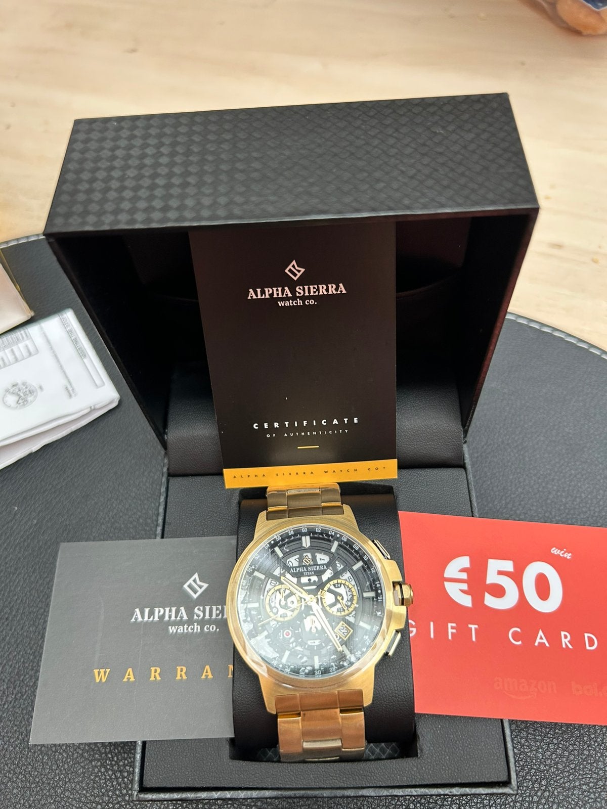Alpha sierra titan limited edition, Sieraden, Tassen en Uiterlijk, Horloges | Heren, Ophalen, Nieuw, Polshorloge, Overige merken