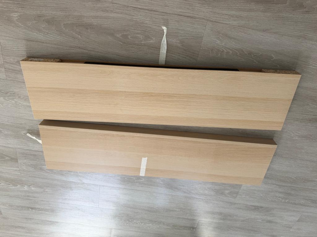 IKEA LACK wandplank 110x26 cm (2 stuks), Ophalen of Verzenden, Gebruikt