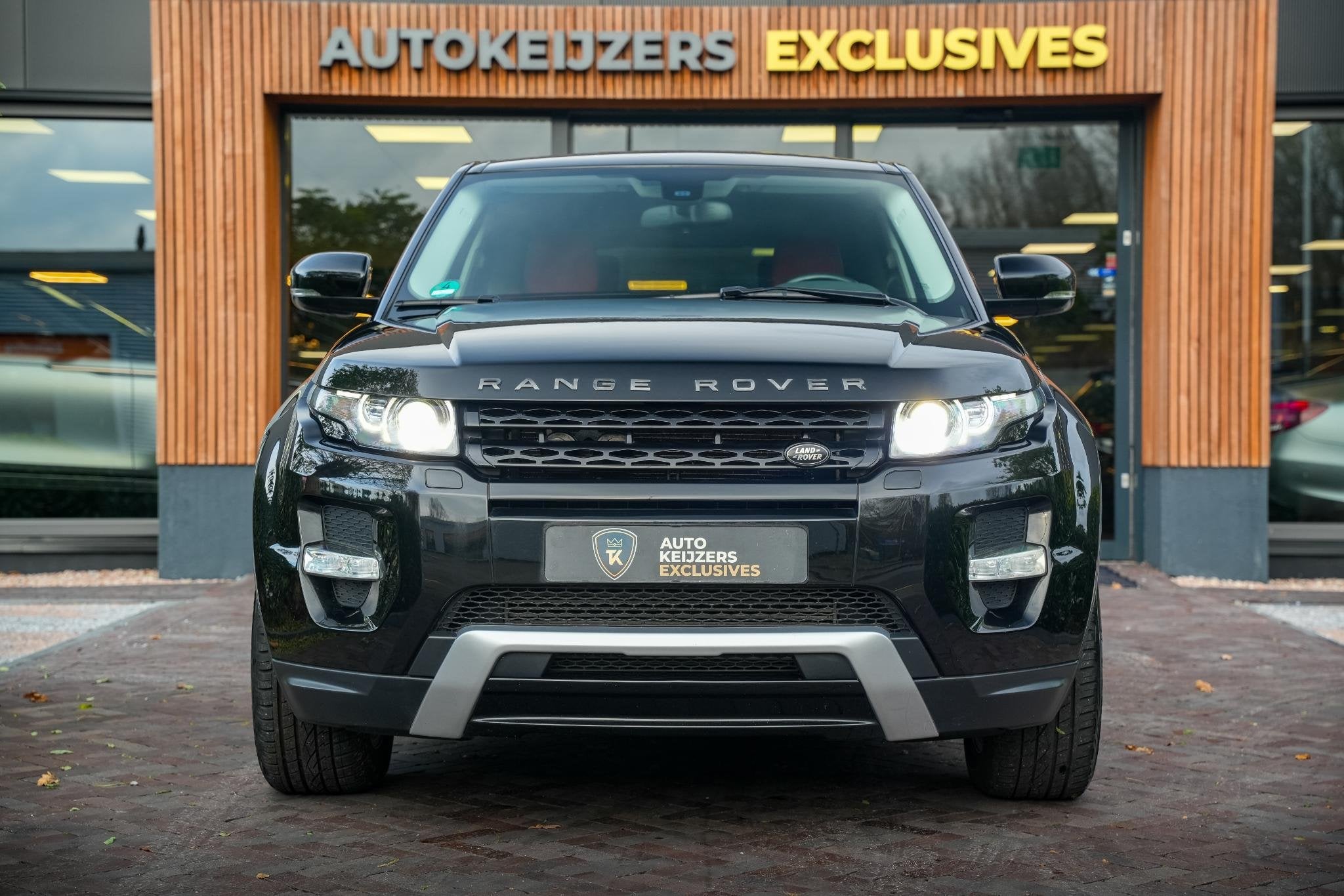 Land Rover Range Rover Evoque 2.0 Si 4WD Dynamic Leer Stoelv, Auto's, Euro 5, Zwart, Bedrijf, Vierwielaandrijving