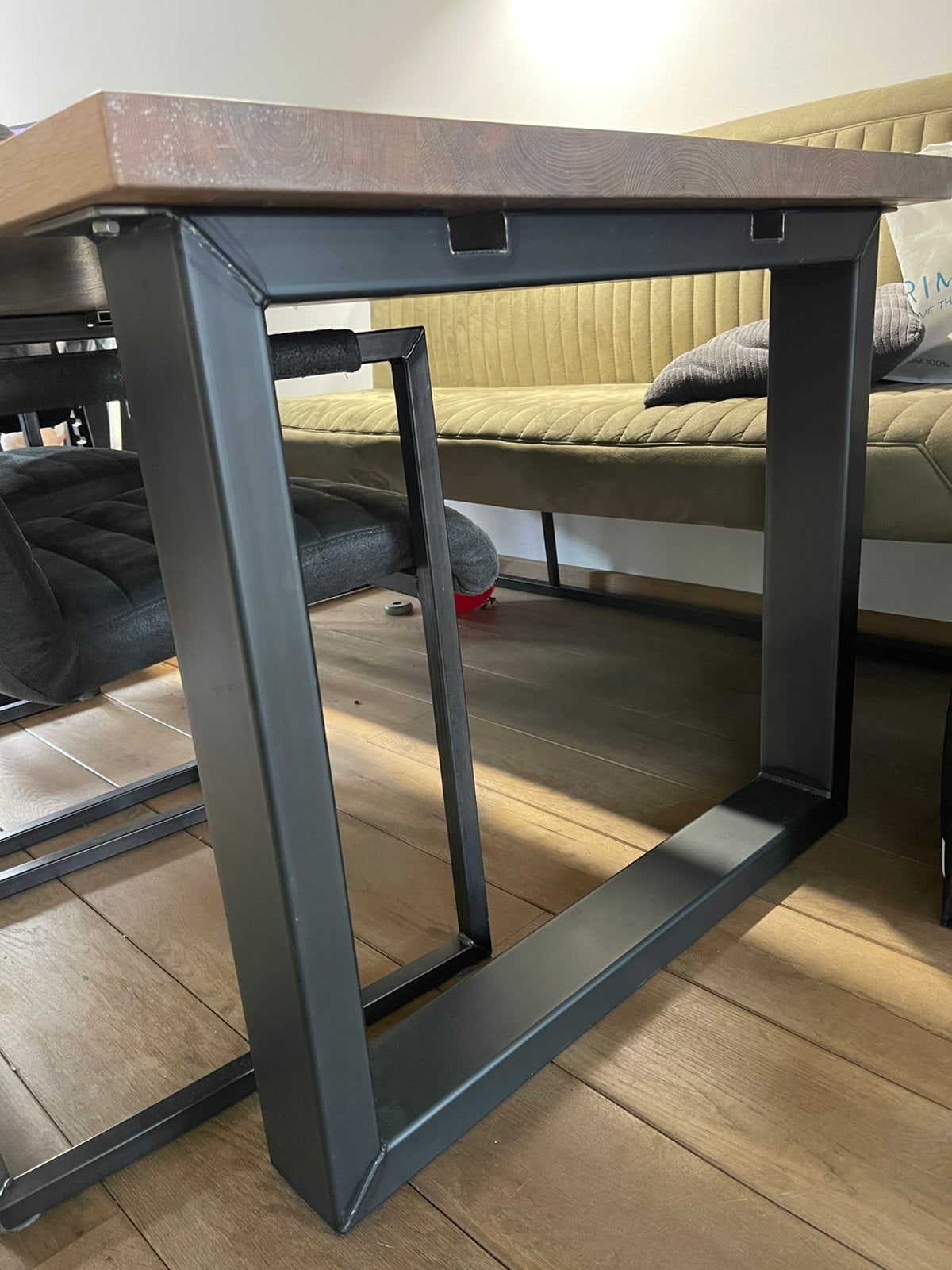 Tafel frame met insteek frame., Ophalen, Zo goed als nieuw