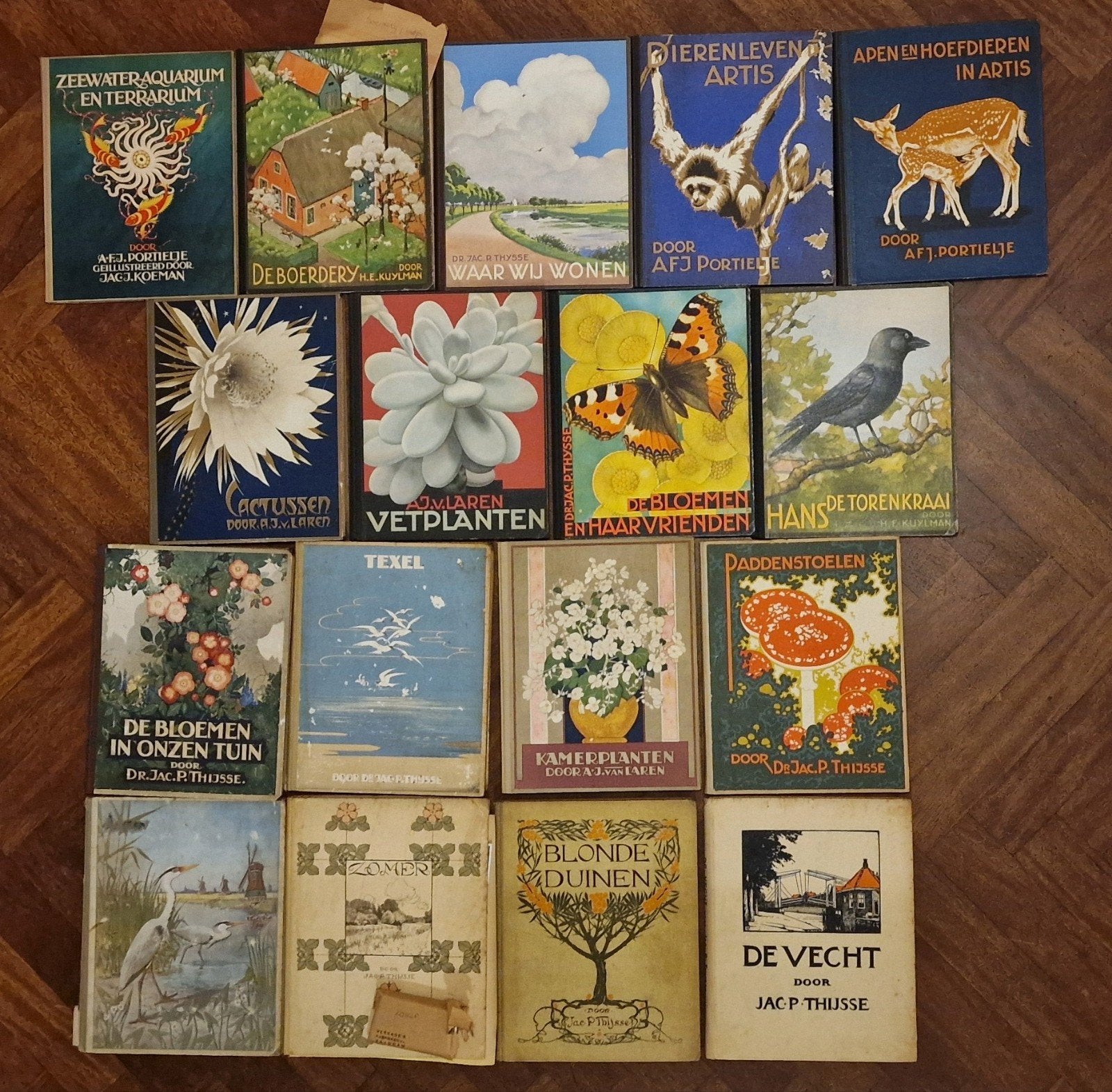 17 Verkade verzamelalbums - J.P. Thijsse, Ophalen of Verzenden, Gelezen, Overige