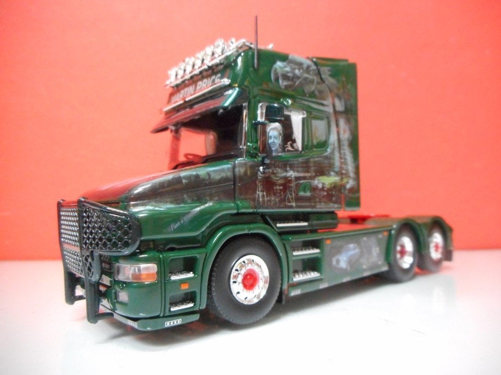 TEKNO SCANIA 144 MARTIN PRICE, UK 85250, Hobby en Vrije tijd, Ophalen of Verzenden, Nieuw, Bus of Vrachtwagen, Tekno