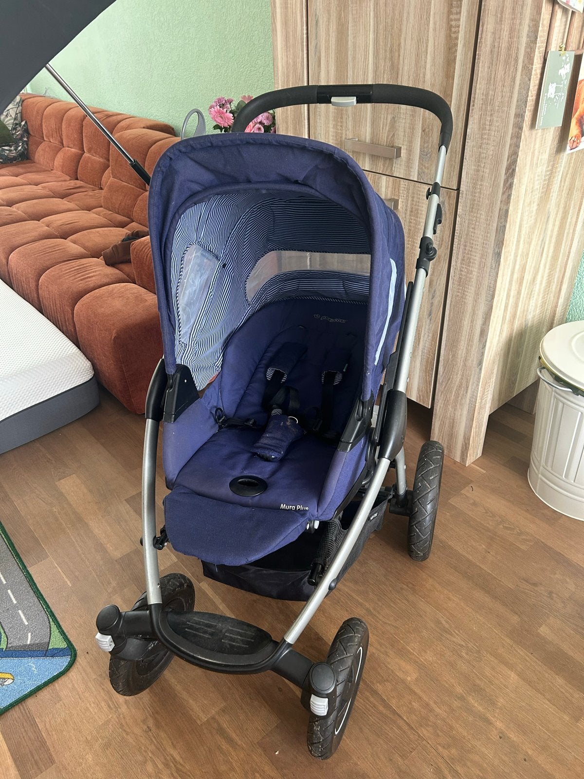 Maxi-Cosi Mura Plus Combiwagen met Reiswieg en Accessoires, Kinderen en Baby's, Kinderwagens en Combinaties, Ophalen, Gebruikt