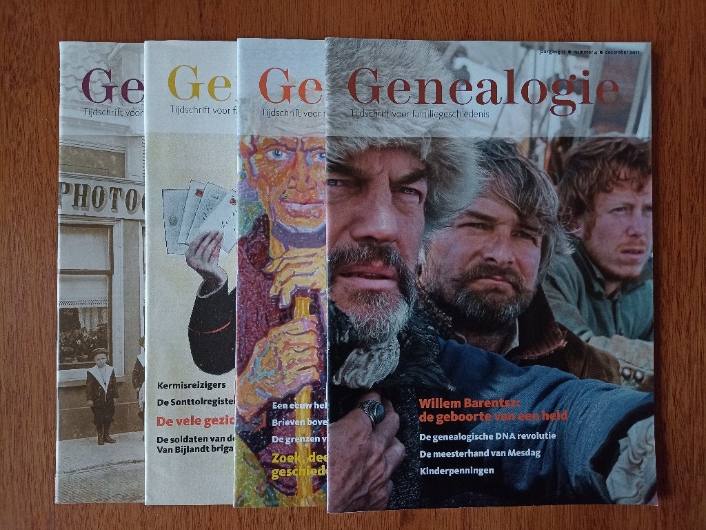 Genealogie, het jaar 2011 compleet, 20e eeuw of later, Diverse auteurs, Ophalen of Verzenden, Zo goed als nieuw