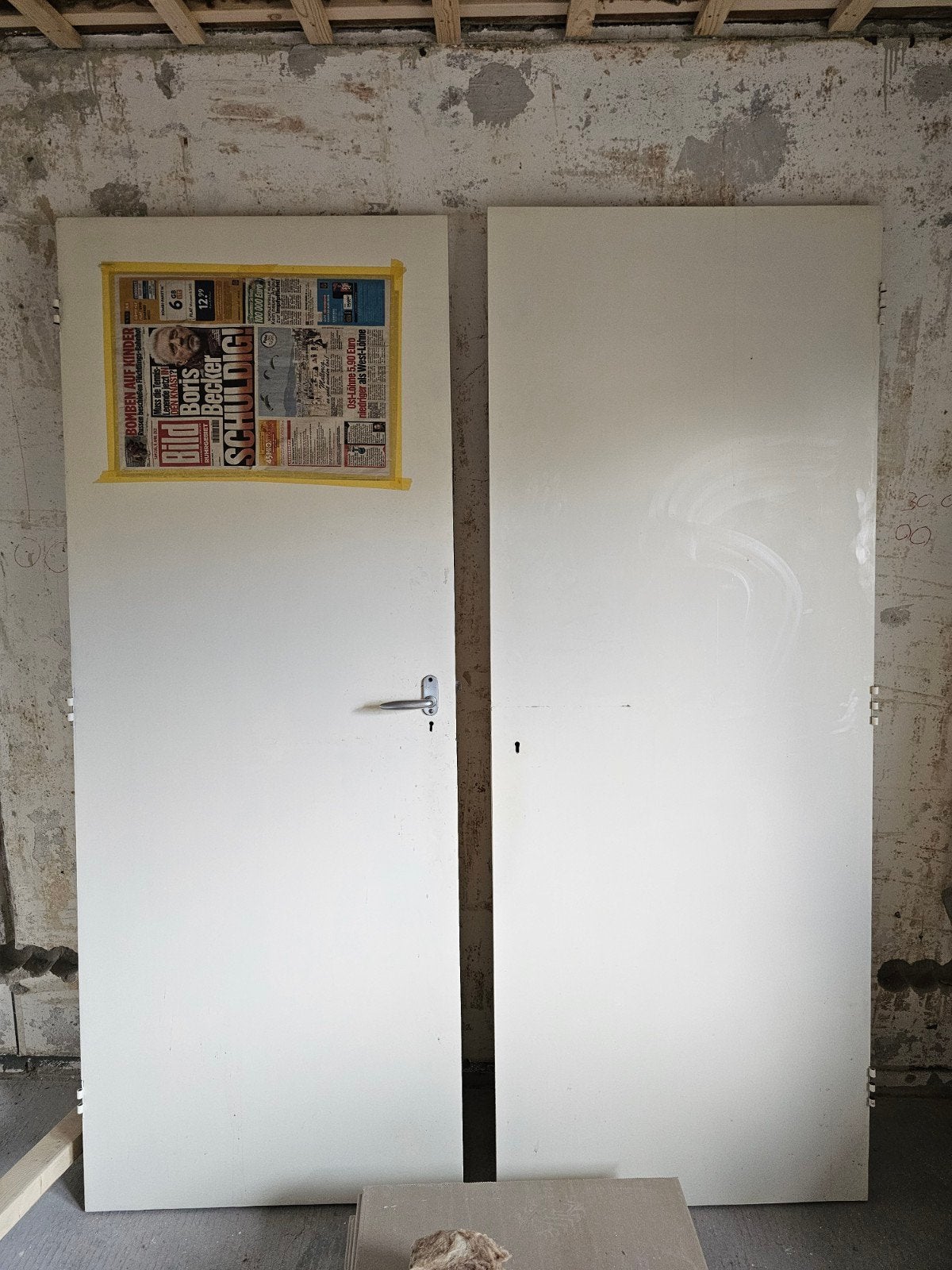 GRATIS deuren: 7x binnendeuren, 1x buitendeur, glas en hout, Ophalen, Gebruikt, Binnendeur, 200 tot 215 cm