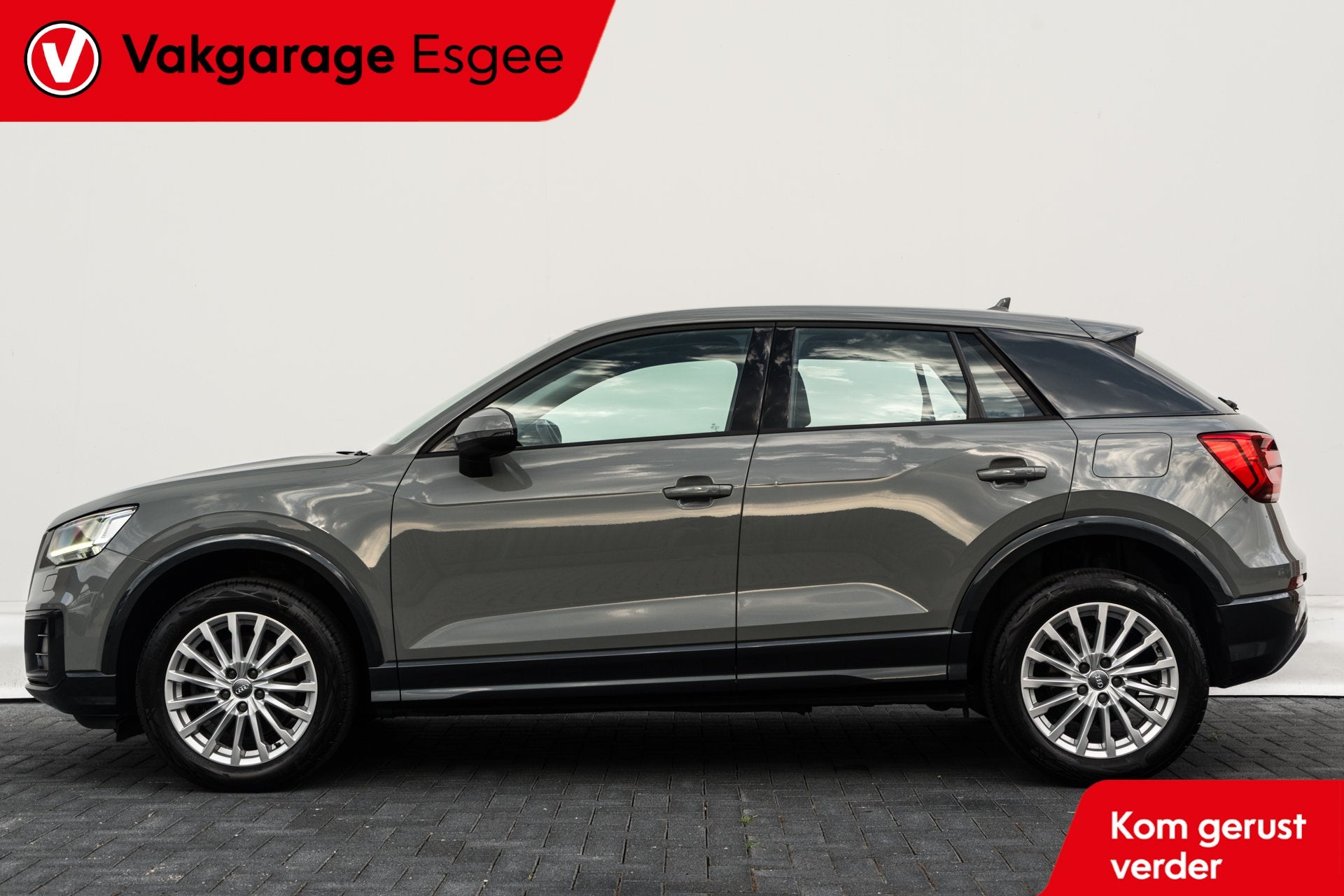 Audi Q2 1.4 150 PK TFSI CoD Design Pro Line Plus | Ned Auto, Auto's, Audi, Stof, Gebruikt, 4 cilinders, Origineel Nederlands