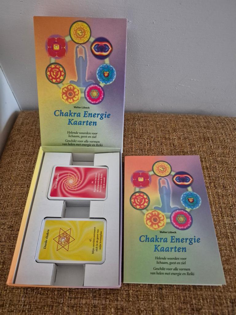 W. Lubeck - Chakra energie kaarten, Boeken, Esoterie en Spiritualiteit, Tarot of Kaarten leggen, Overige typen, Ophalen of Verzenden