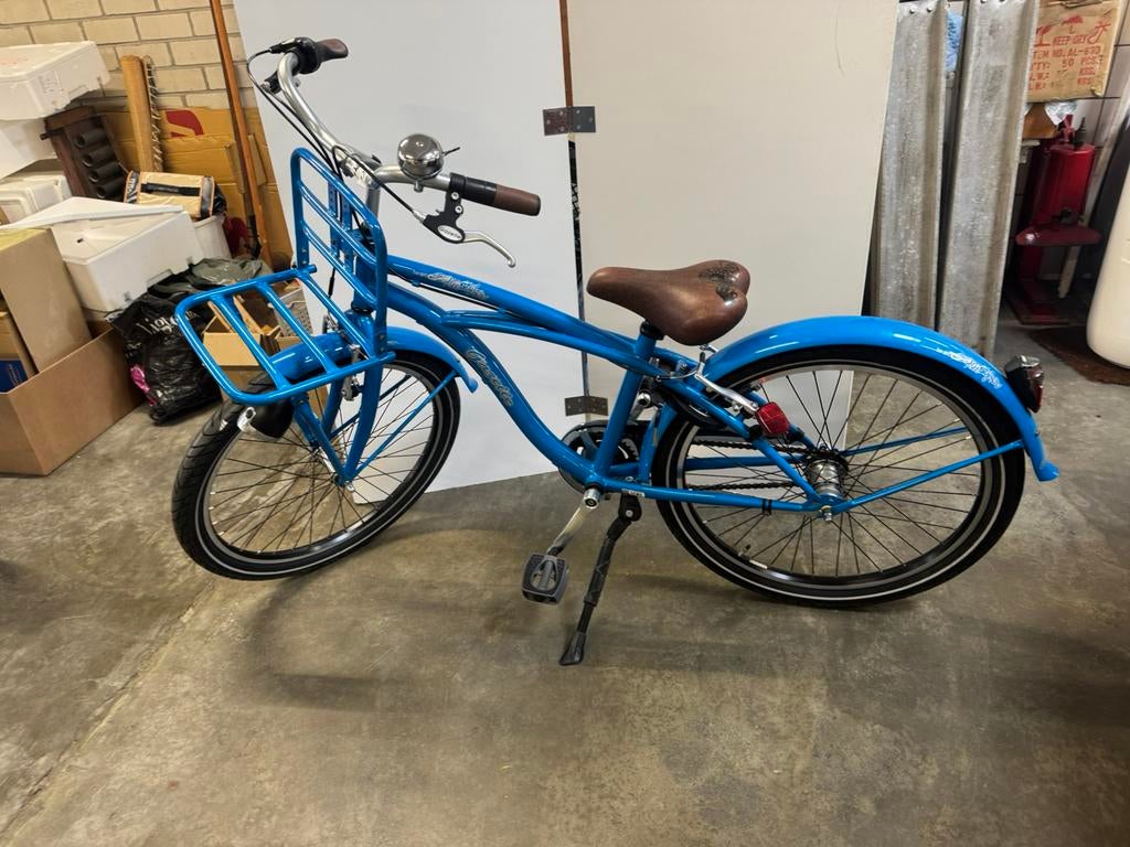 Gazelle jongensfiets 24” blauw freestyler (Nr: 2168), Ophalen, Zo goed als nieuw, 24 inch, Versnellingen