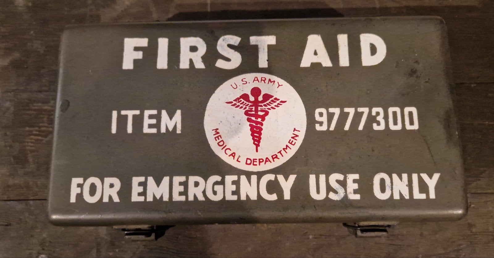 US ww2 first aid kist, Verzamelen, Ophalen of Verzenden, Amerika