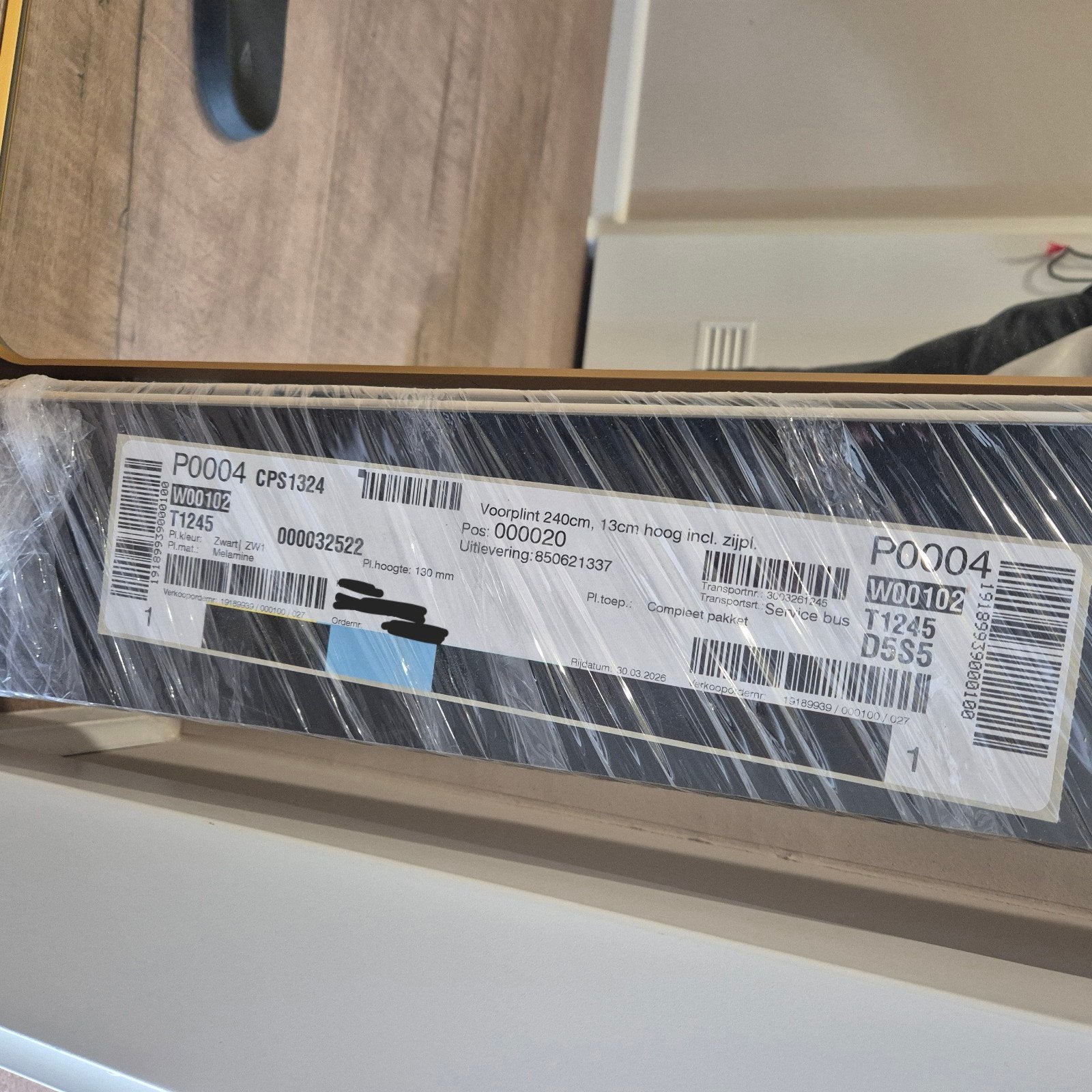 Bruynzeel Keukenplint - Nieuw in verpakking (240x13cm), Ophalen, Nieuw
