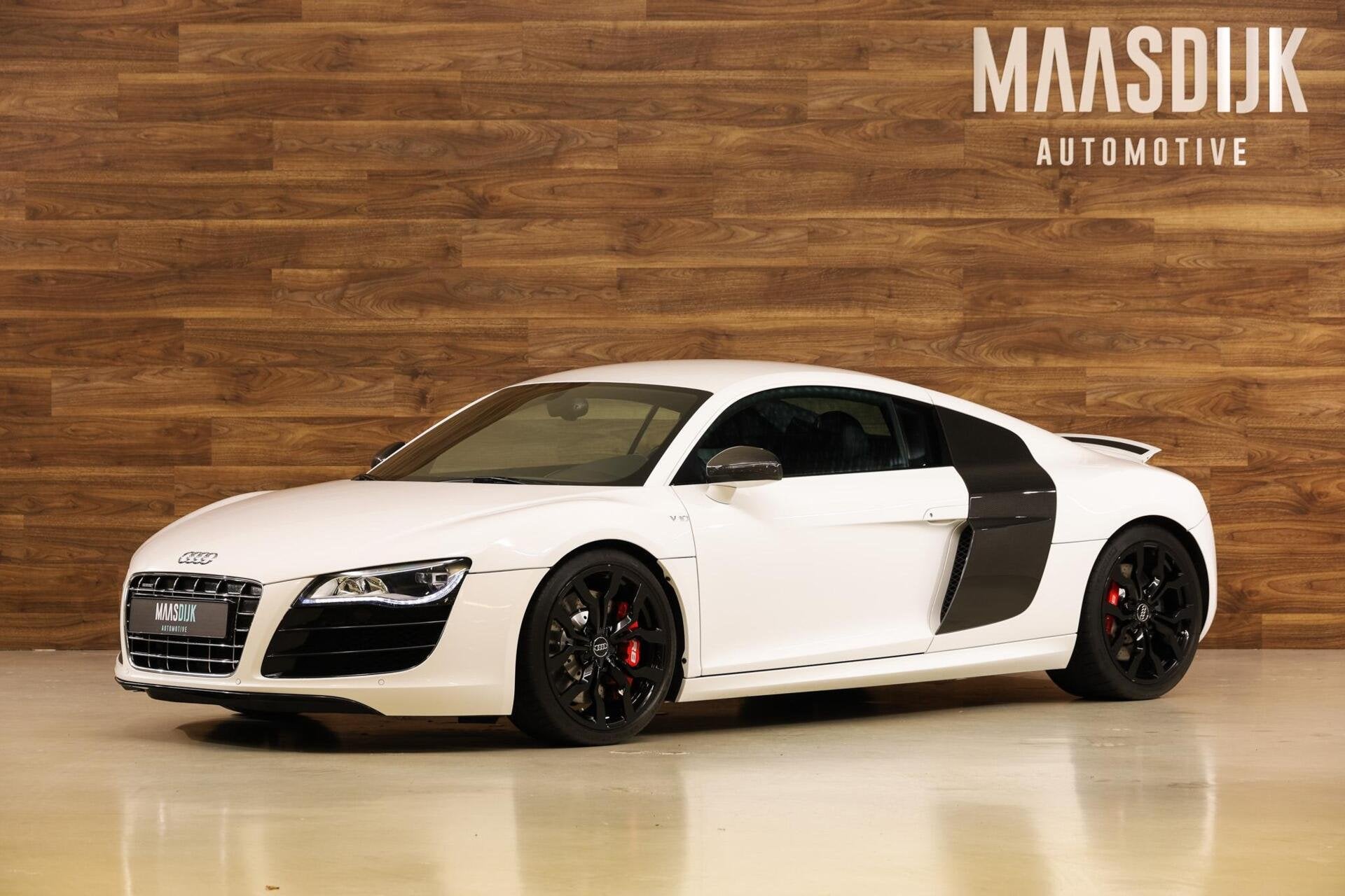 Audi R8 5.2 FSI quattro V10|Full Carbon|B&O Audio|Leder|, Auto's, Audi, Automaat, Gebruikt, Zwart, 5204 cc