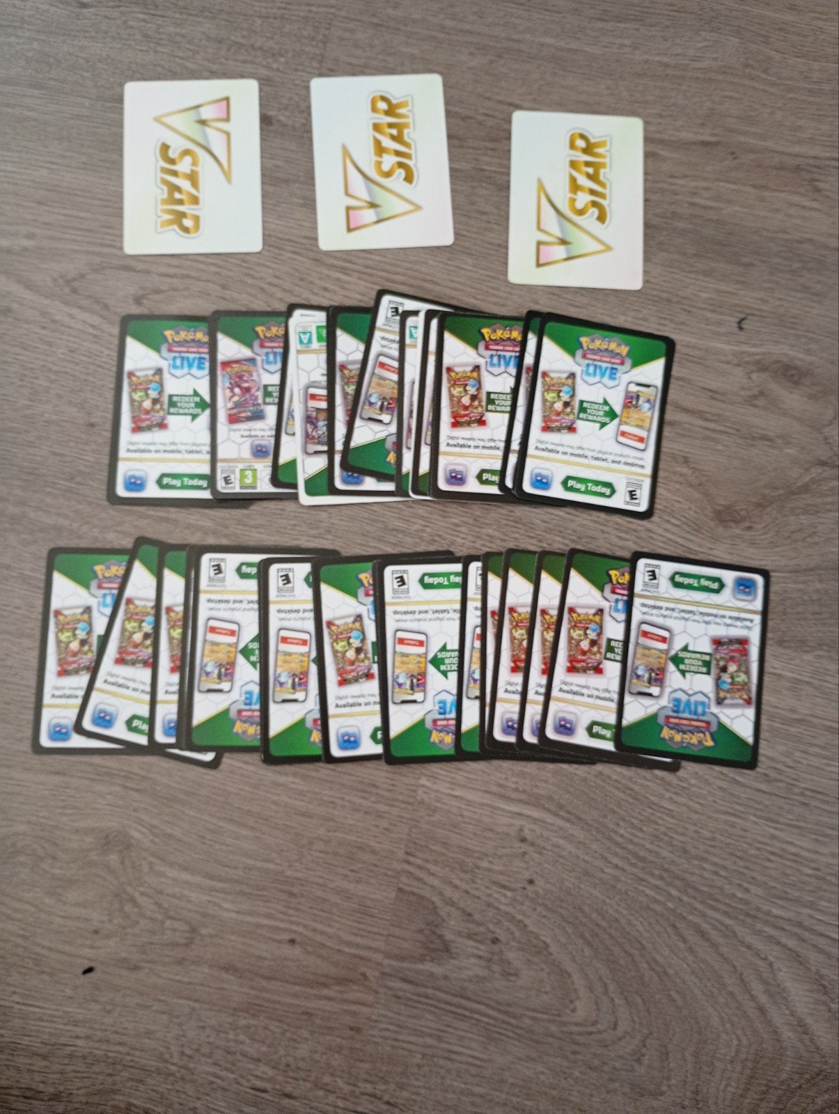 Pokémon TCG Live Codekaarten en VSTAR Markers, Ophalen of Verzenden, Nieuw, Meerdere kaarten