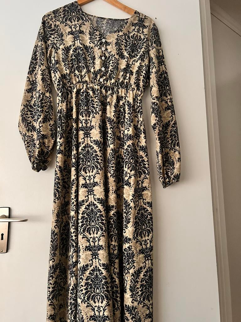 Nieuwe lange maxi jurk kaftan  maxi dress maat L, Kleding | Dames, Ophalen of Verzenden, Zo goed als nieuw, Onder de knie