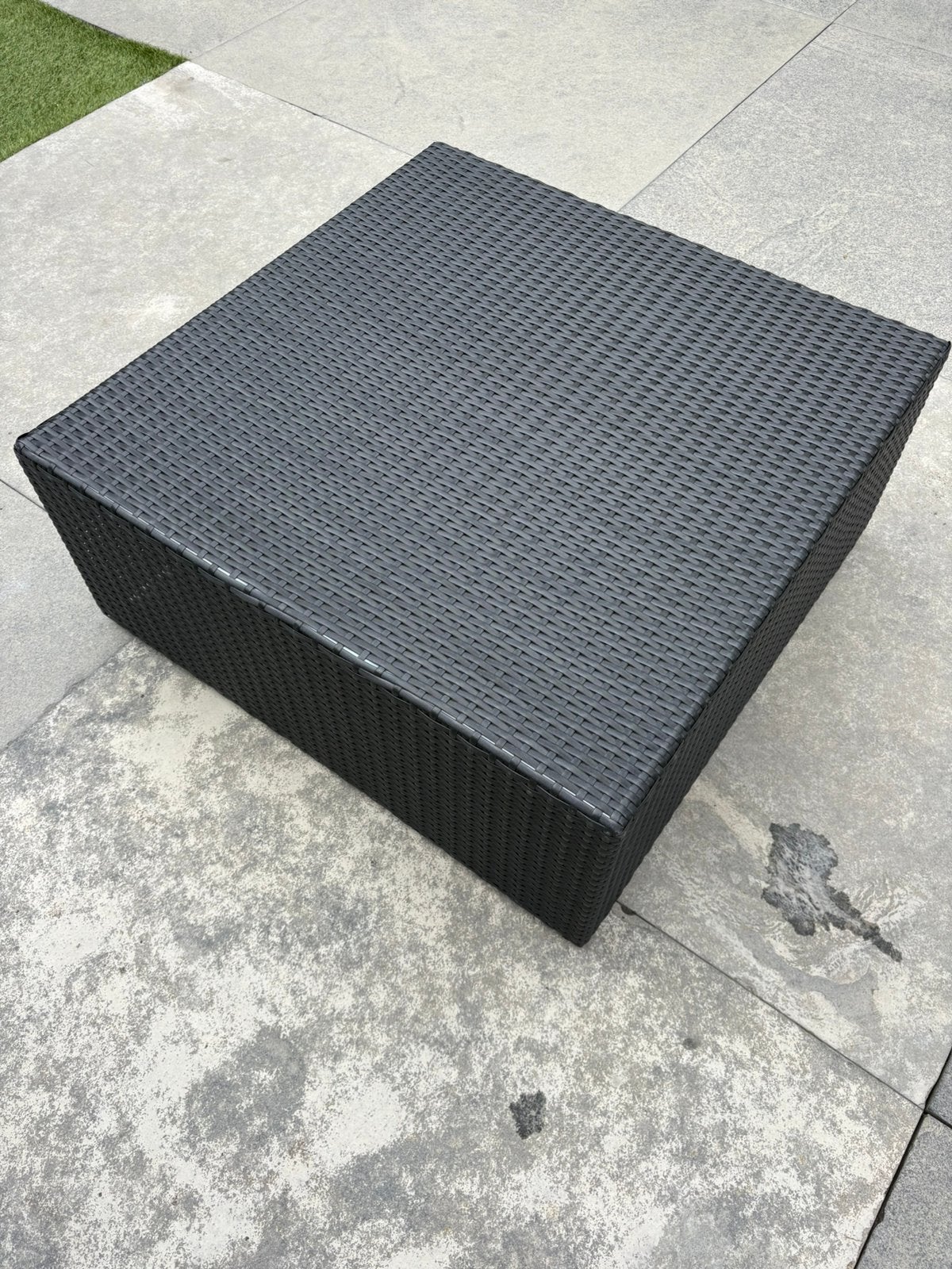 Hocker met kussen, Tuin en Terras, Ophalen, Zo goed als nieuw