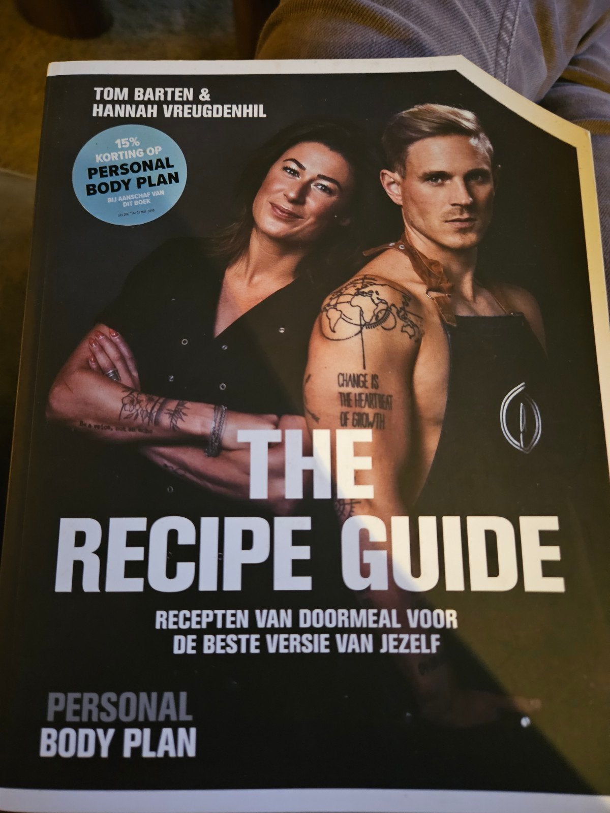 The Recipe Guide: Personal Body Plan Tom Barten & Hannah Vr, Tom Barten & Hannah Vreugdenhil, Nieuw, Ophalen of Verzenden, Overige typen