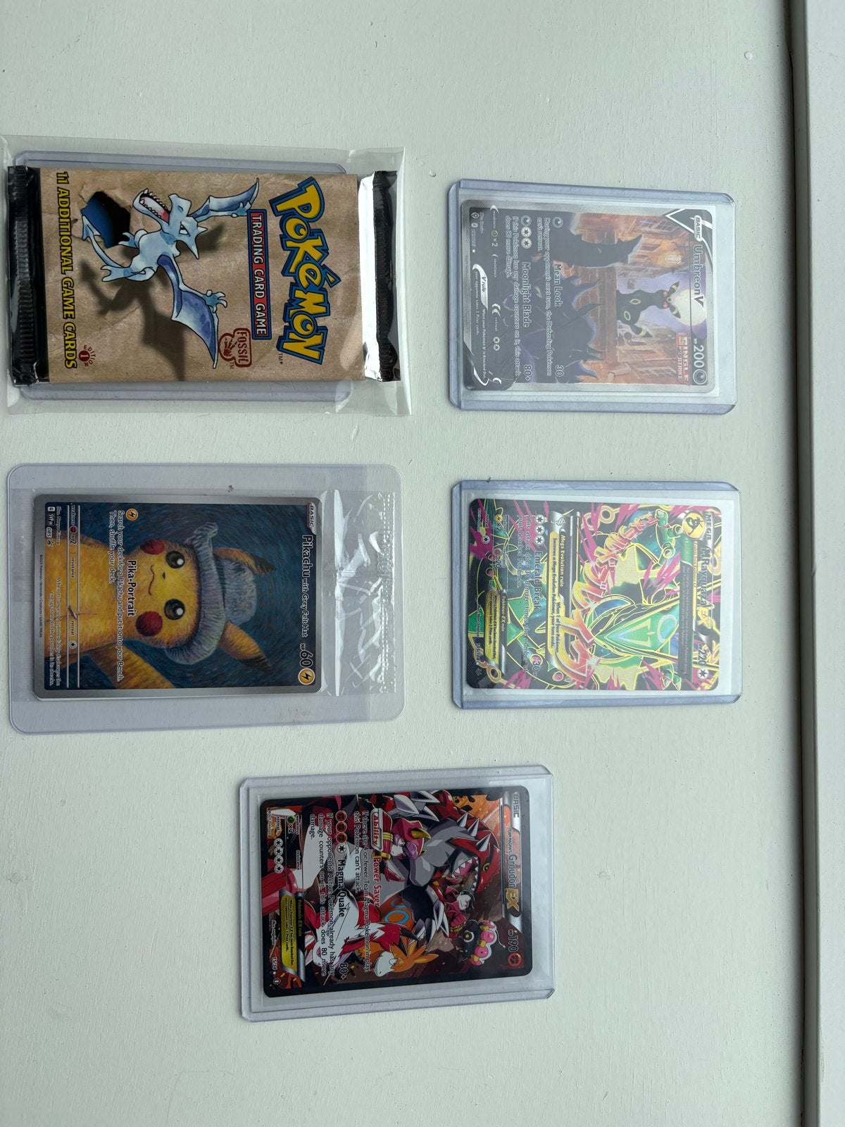 Zeldzame Pokémon Kaarten Collectie - Diverse Sets, Ophalen, Zo goed als nieuw, Losse kaart