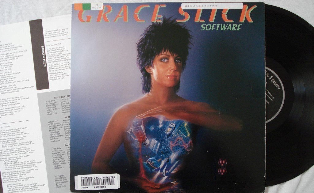Grace Slick - Software, LP, Gebruikt, Ophalen of Verzenden, 12 inch