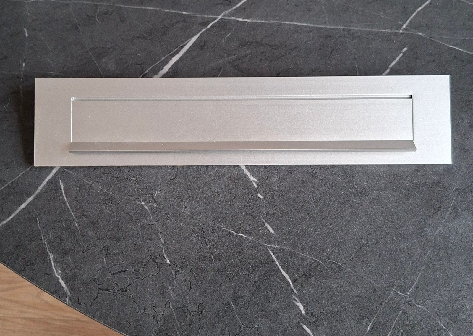 Aluminium brievenbusklep, Brievenbusklep, Ophalen of Verzenden, Inbouw, Nieuw