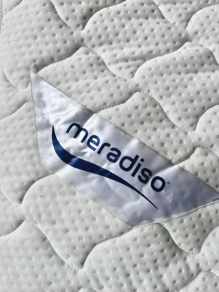 Meradiso topper 90x200, Ophalen, Zo goed als nieuw, Eenpersoons, 90 cm