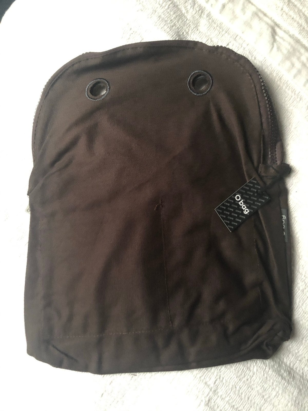 Donkerbruine binnentas voor de o-bag Fifty, Sieraden, Tassen en Uiterlijk, Tassen | Damestassen, Ophalen of Verzenden, Nieuw