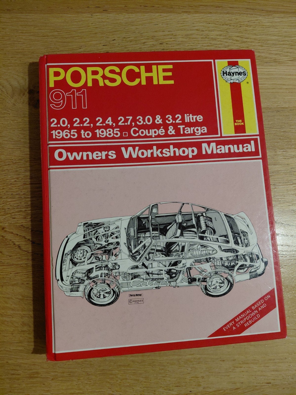 Haynes Werkplaatshandboek Porsche 911 (1965-1985), Boeken, Ophalen, Zo goed als nieuw, Porsche, Jerry Haynes