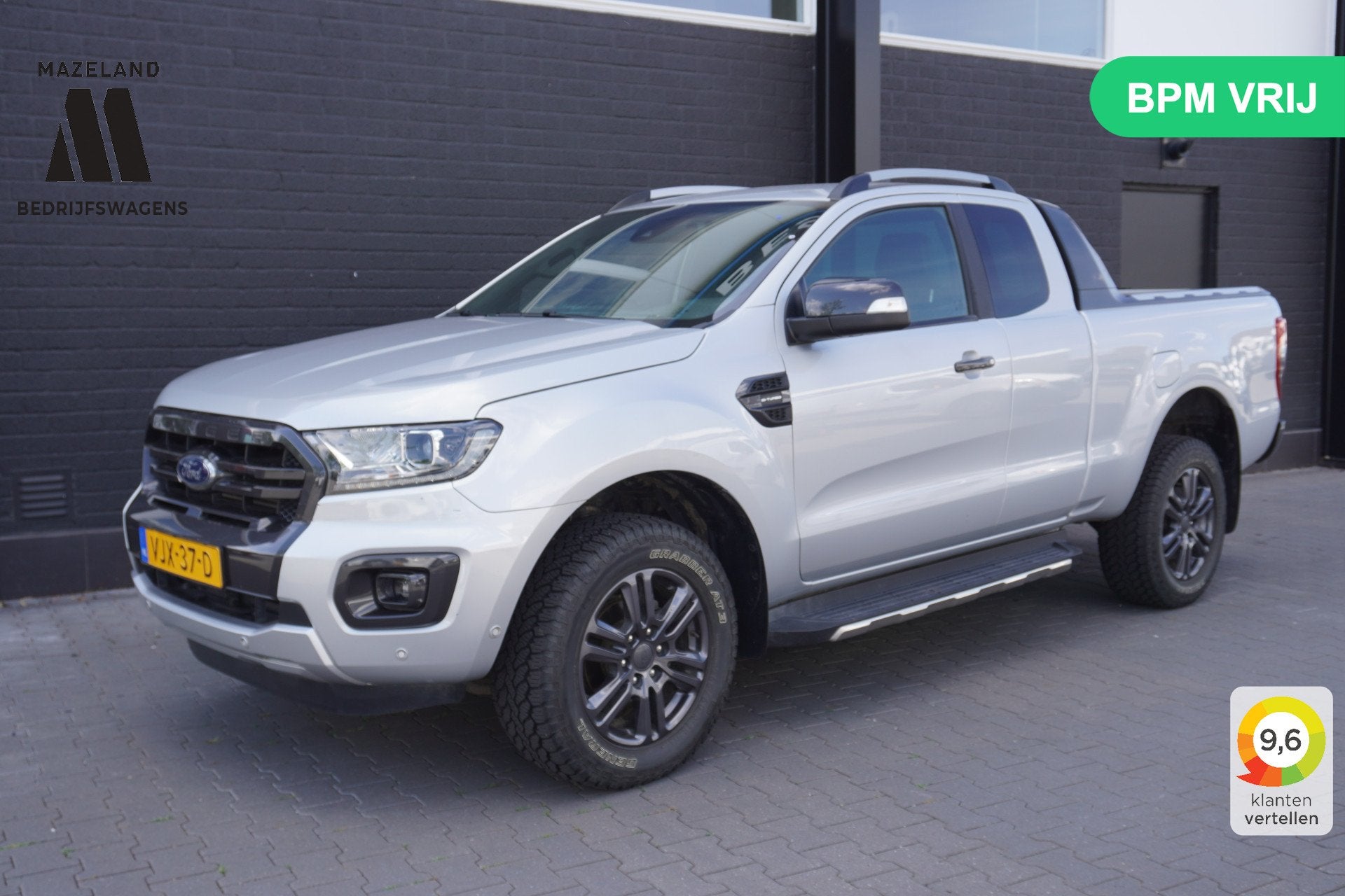 Ford Ranger 2.0 EcoBlue 213PK 4x4 Automaat EURO 6 - Airco -, Auto's, 4 cilinders, Bedrijf, Diesel, Vierwielaandrijving