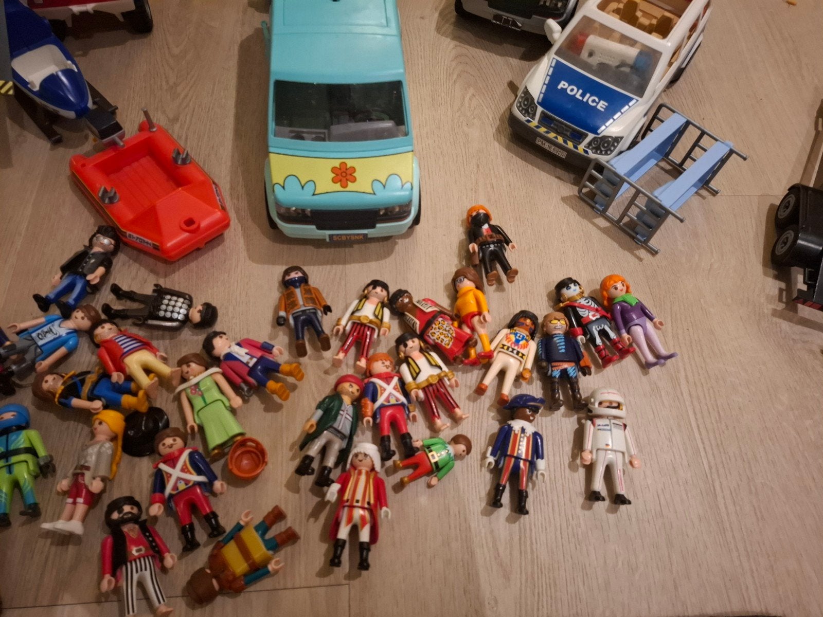 Playmobil voertuigen en poppetjes, Ophalen of Verzenden, Gebruikt, Jongen of Meisje