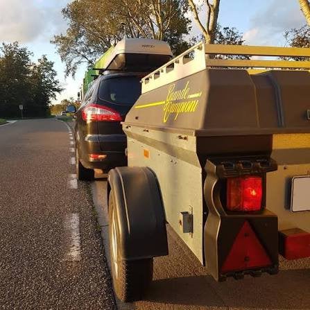 Te Huur Bagagewagen Voor Vakantie Met Kenteken, Ophalen, Zo goed als nieuw