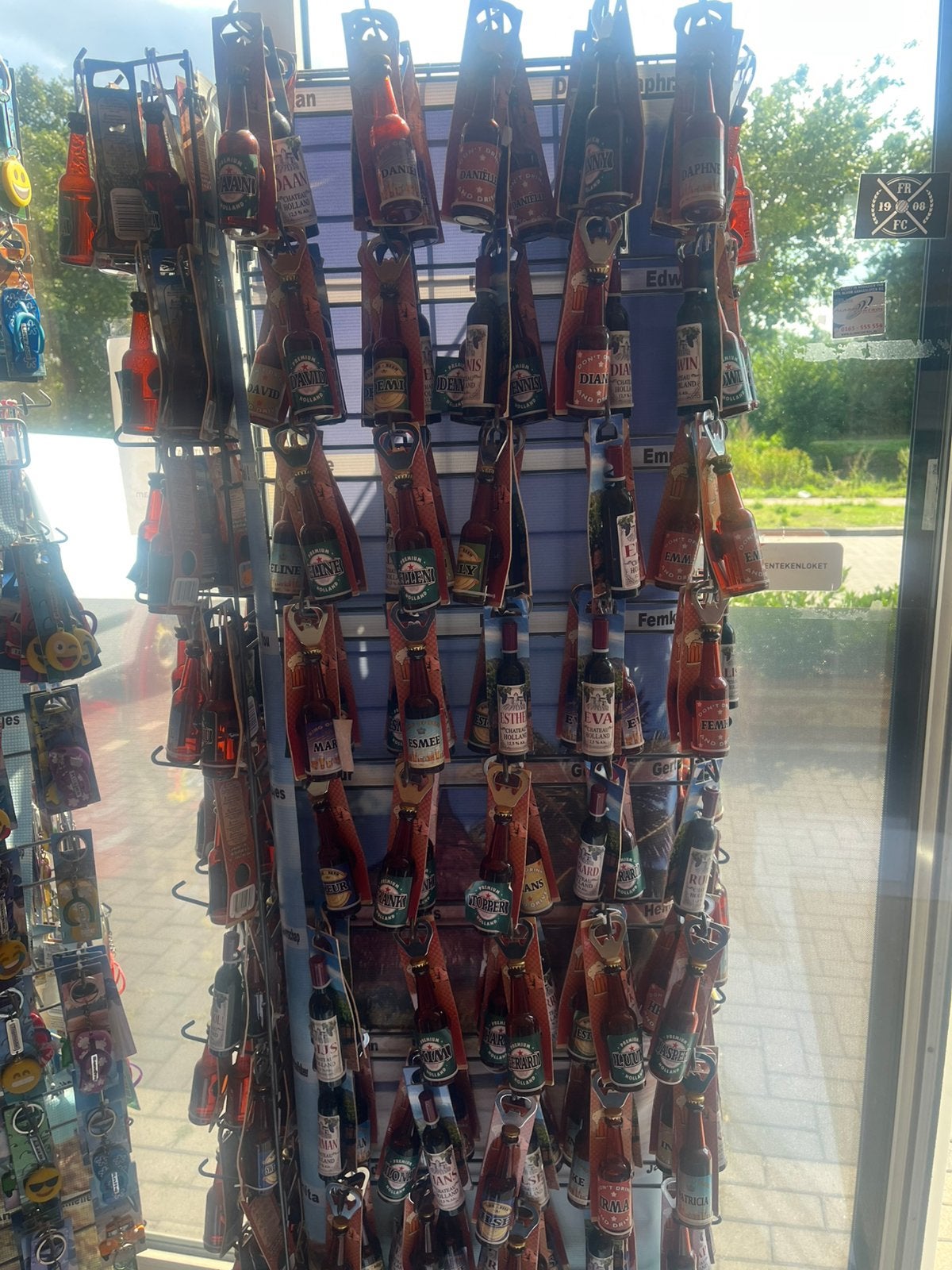 Fles en wijn openers op verijbare draai display (rek ), Diversen, Rommelmarktspullen, Ophalen, Nieuw