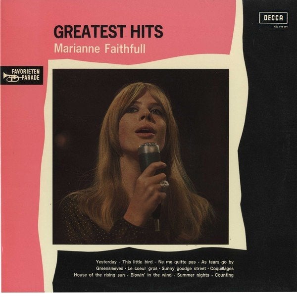 Marianne Faithfull – Greatest Hits 1968 soft rock, Gebruikt, Originele persing, Ophalen of Verzenden, 12 inch