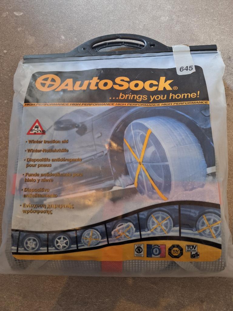 Autosock 645 sneeuwkettingen, Auto diversen, Sneeuwkettingen, Nieuw, Ophalen