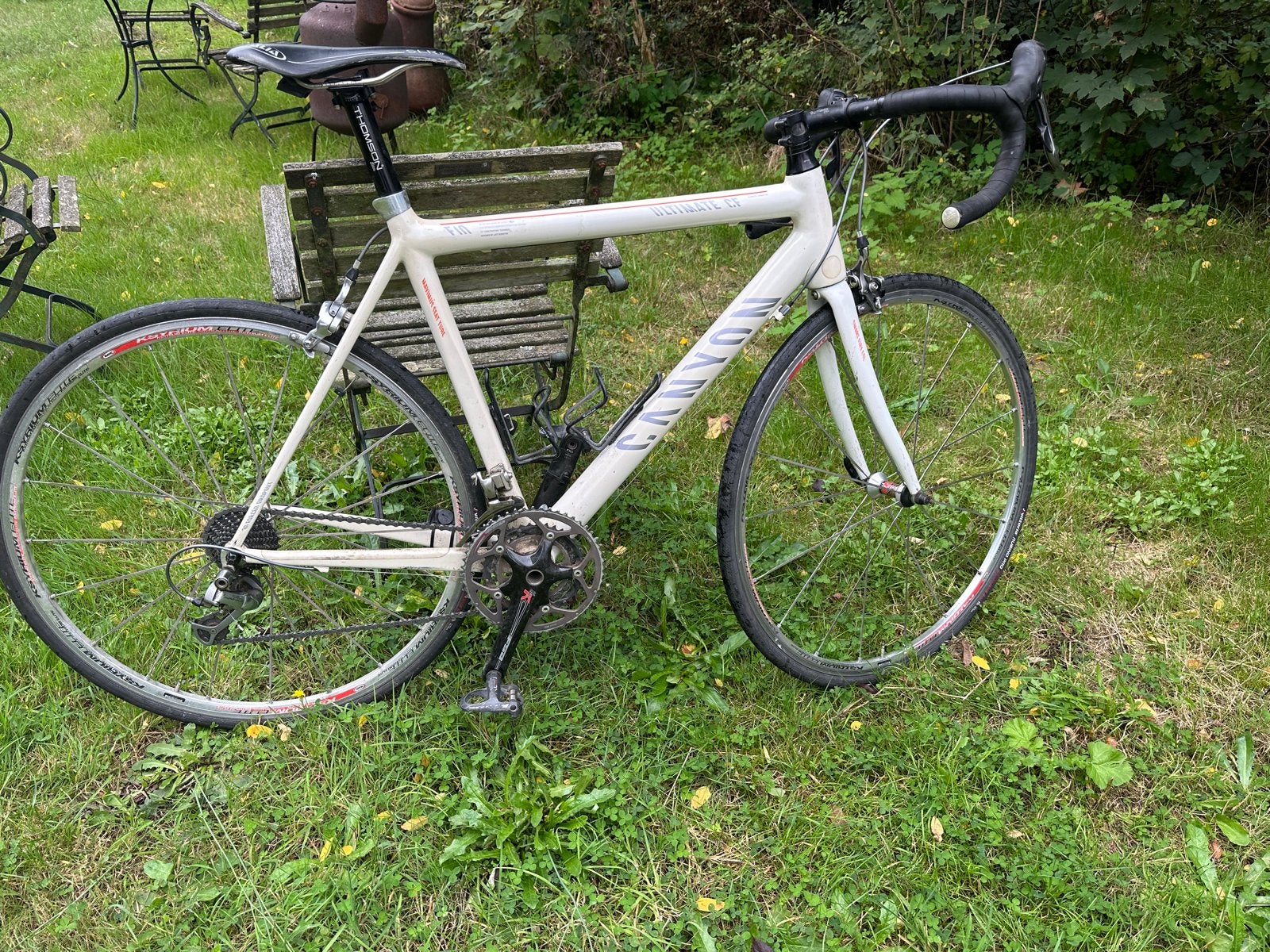 Canyon Ultimate CF racefiets met Dura-Ace afmontage, Gebruikt, Carbon, Velgrem, Meer dan 20 versnellingen